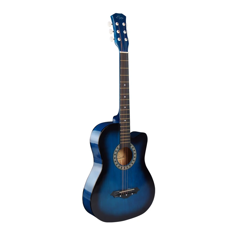 hot sale  colorful cheap guitar acoustic guitar 38inch