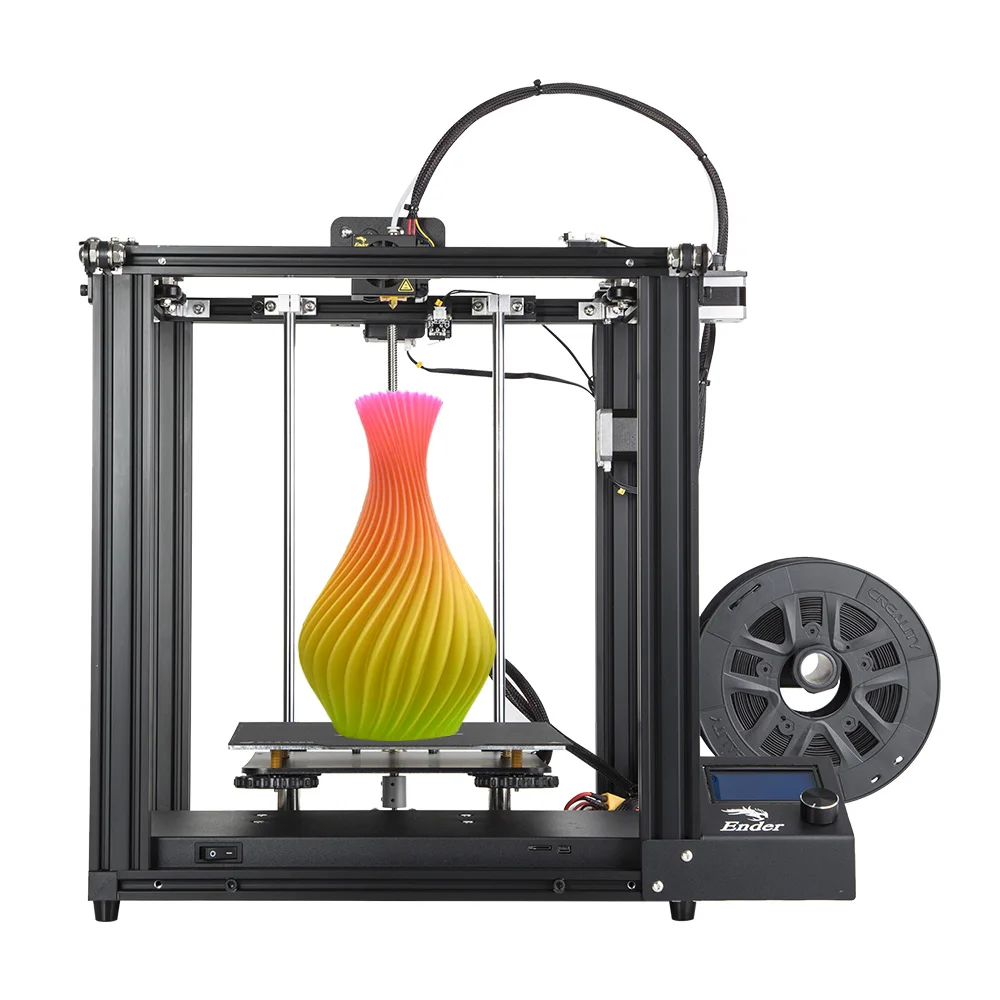  3D принтер Creality Ender 5 с фирменным источником питания рама CoreXY Cube 220x220x250 мм