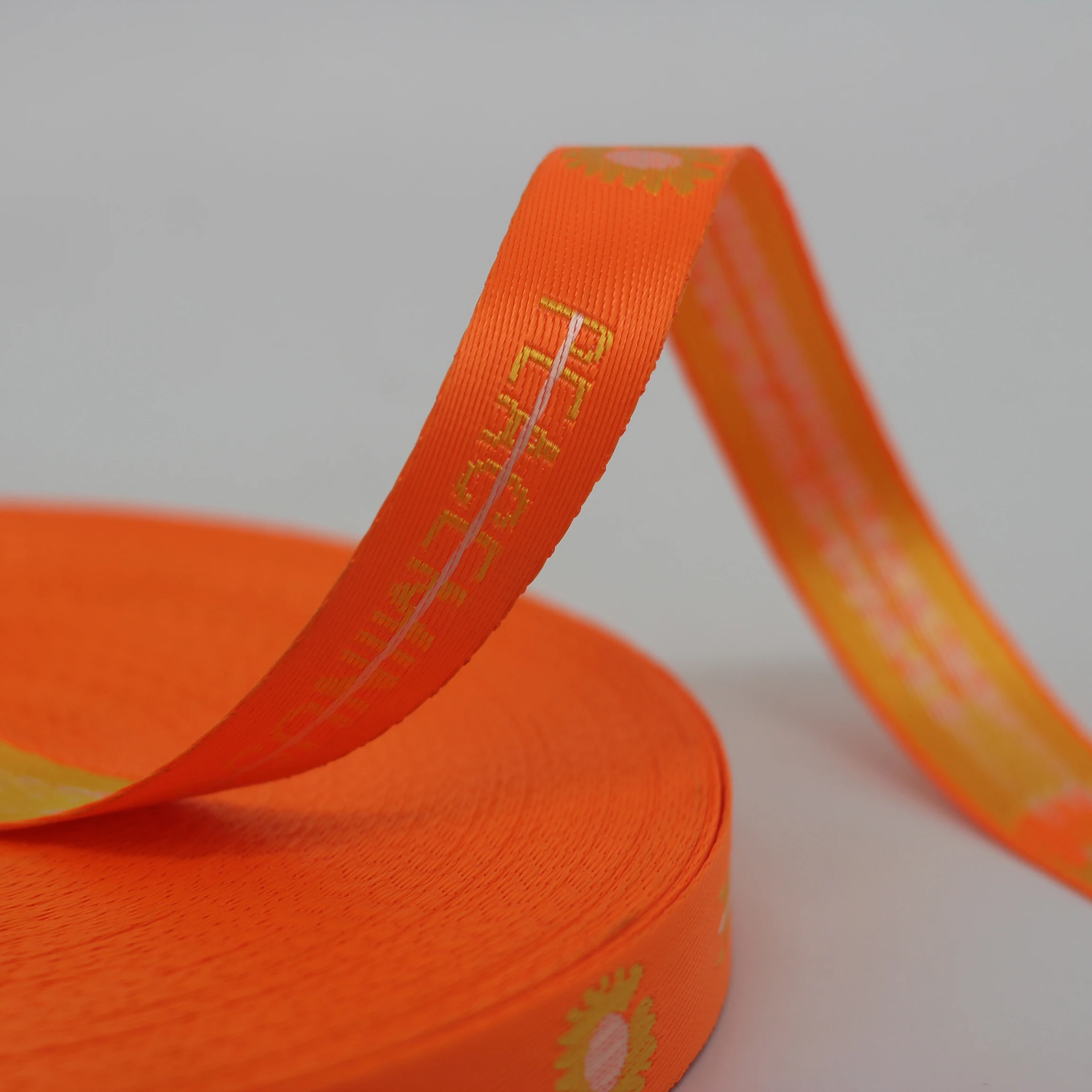 Wholesale 25mm 1-inch Polyester Webbing Nylon Shoes The fashion  Jacquard webbing