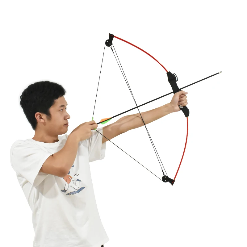 New Kids Bows for Shooting, Sport Bows and Arrows of Various Colors, Bows and Arrows Used for Shooting and Hunting