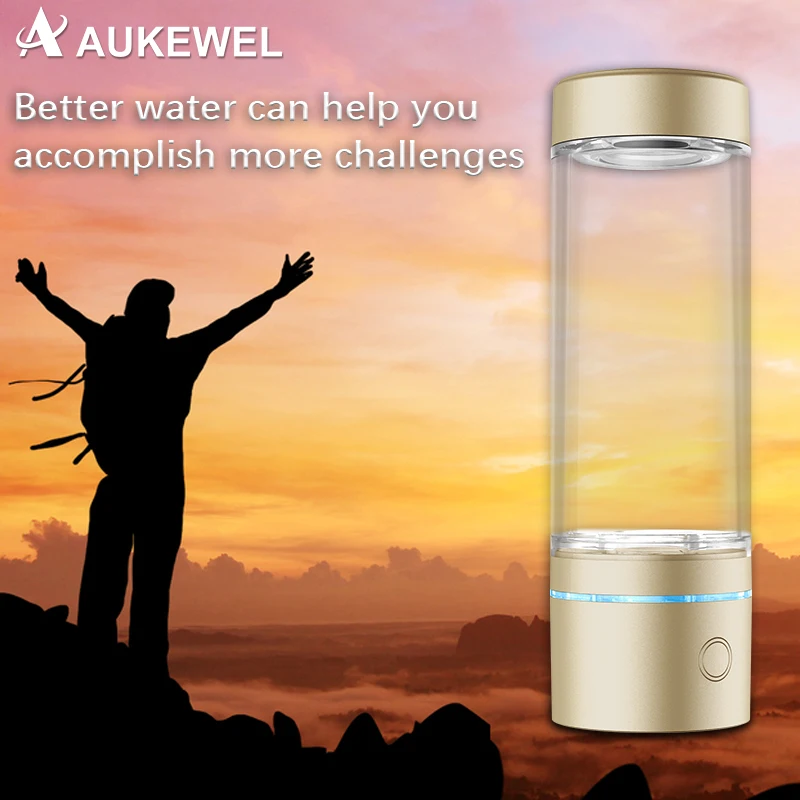 ABS-FQ-02 Portable 200ml Small Size 5000ppb Rich Hydrogen Generator Water Ionizer Bottle