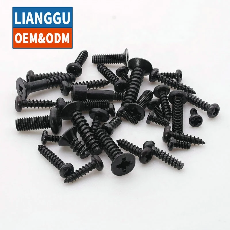 
Customized Round Head Precision Electronic Small Self-tapping Phillips Screws watch screw tornillos fasteners 