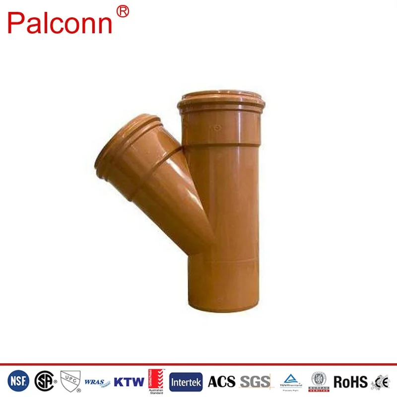 110mm orange color cpvc pipe fittings