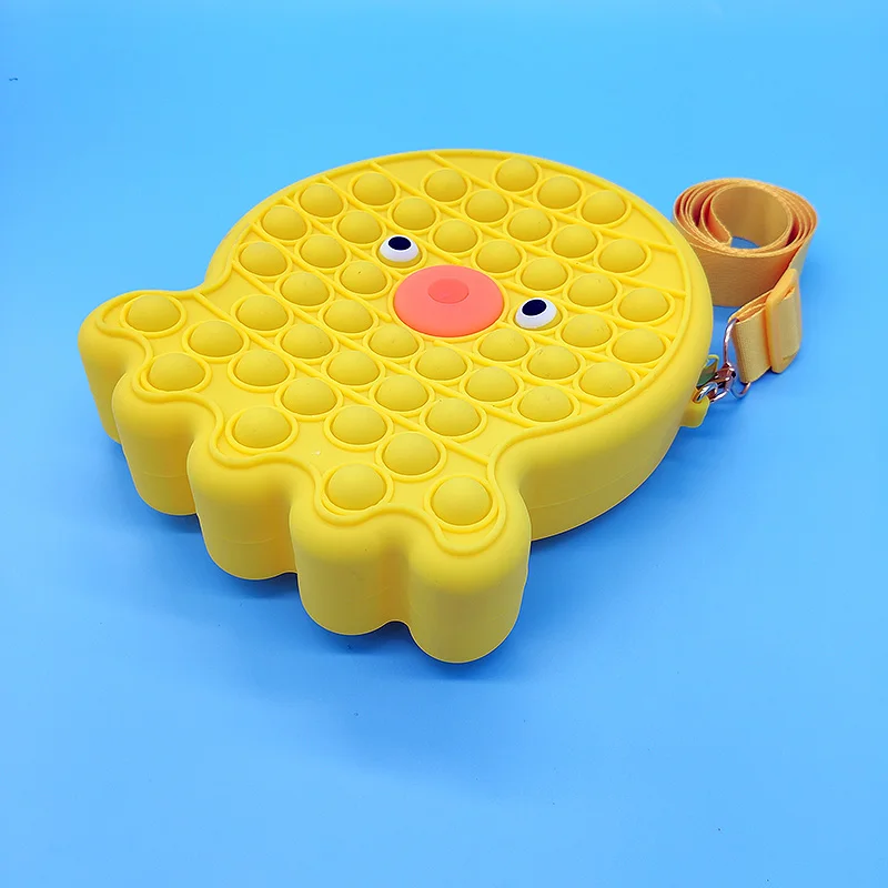 Оптовая продажа, новая силиконовая Сумочка, пенал, пузырьковый Поппер, сенсорный Поппер, кошелек, сумка, сумки