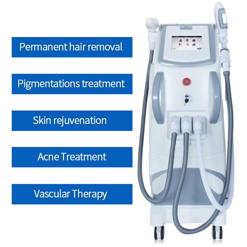 laser opt painless hair removal device 4 in 1 ipl opt hair removal machine