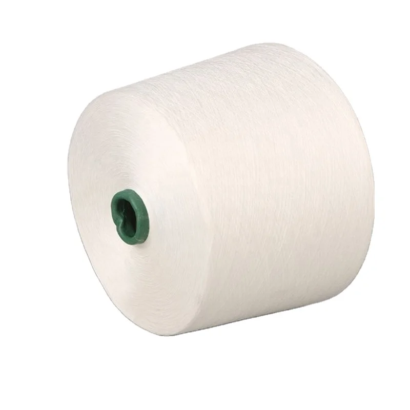 
Hot Selling 32 Count Blended Yarn T/C 50 Polyester-Cotton Melange Yarn 