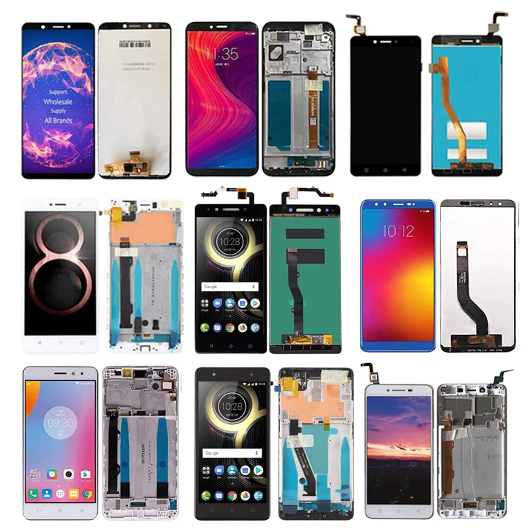 shenzhen OLED lcd manufacturer smartphone touch lcd screen replacement for lenovo lcd for lenovo K4 K5 K6 K7 K8 K9 note Play Pro