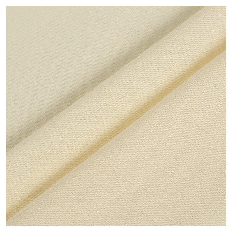 New Arrival 95% Cotton 5% Spandex  230GSM 180cm Organic Cotton Knit Ly cra Jersey Fabric for Sleepwear