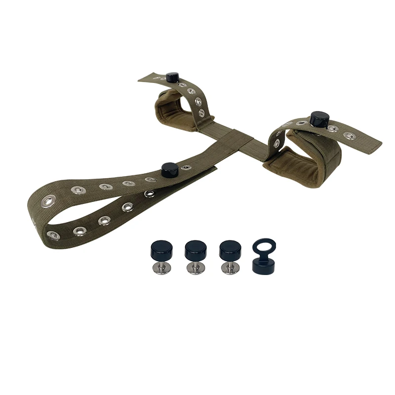 Hot Selling Patient Tender T-shaped Belt Feet Restraint Adjustable Belt Magnetic Control Restraint Belt for Hospital