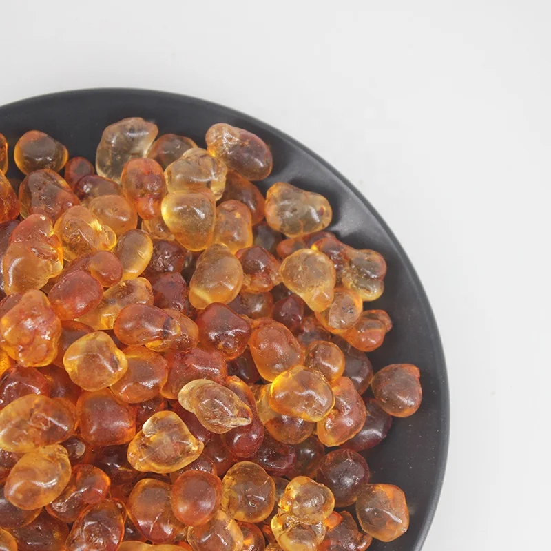 Wholesale Natural Peach Gum  natural resin From Peach Fruit Tree Chewing Gum Bases Acacia Gum