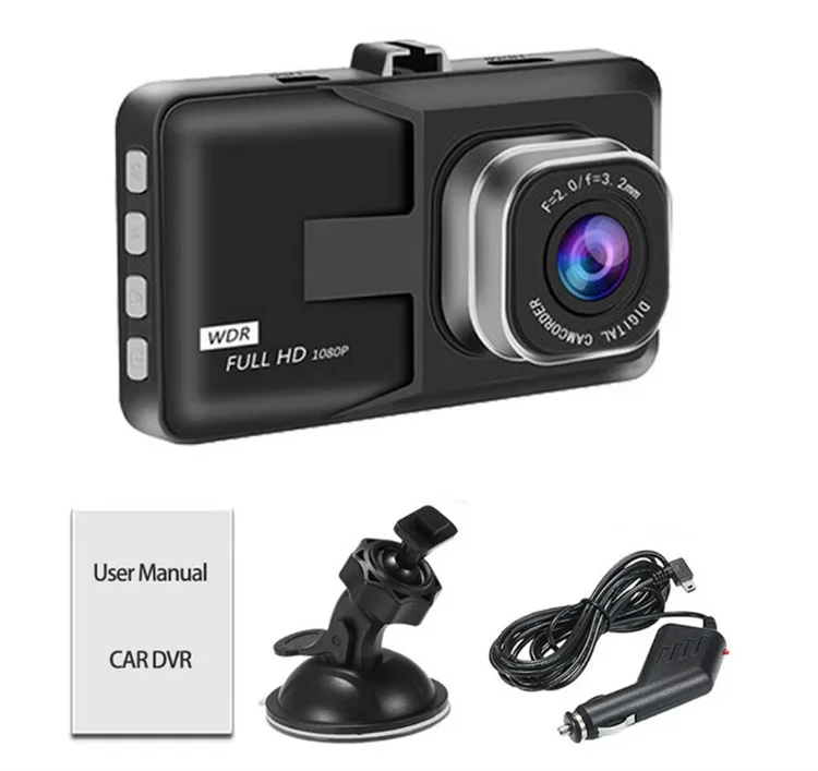 IPS screen Portable Video Loop Recording Small DashCam vehicle Driving Recorder Parking Monitoring car CCTV camera 720P 1080P