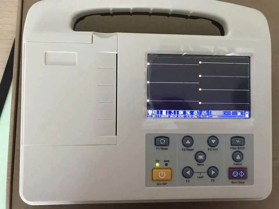 Easy Operating 6 channel High accuracy Smart Electrocardiogram Veterinary ECG for animal