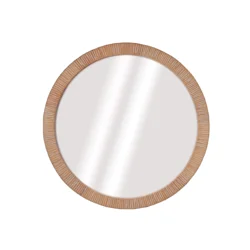 Golden Arts factory home furniture artistical living room decoration hotel arch bamboo weaving  mirror handmade