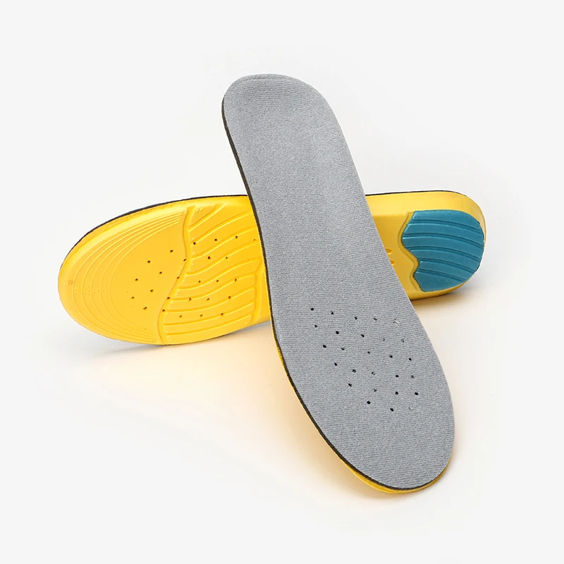 PU Orthopedic Gel Shoe Insole Sport Running Athletic Basketball Shoe Insoles Pads Inserts Pain Relief Sports Insoles