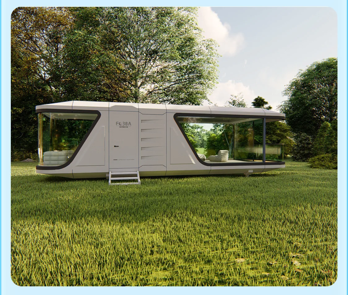 2024 Prefabricated Portable Modular Modern Modular Capsule House Mobile Home Modular Space Capsule
