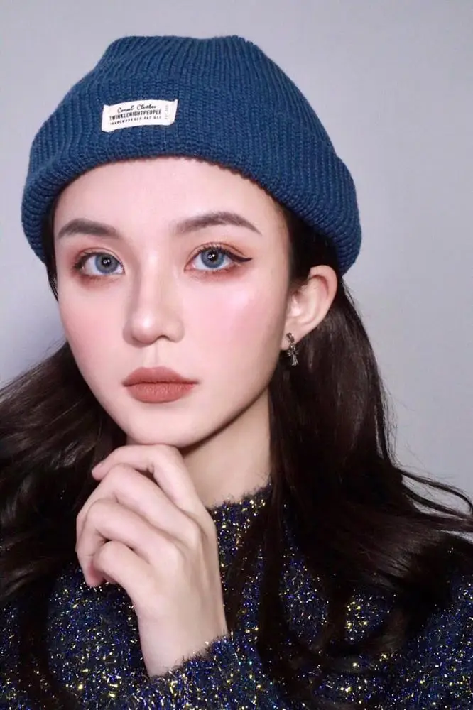 prescription contact lenses moisture korean material wild cat blue