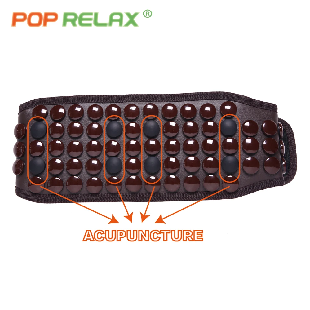 new invention china pop ralex infrared heating tourmaline jade stone massage belt professional 16 Year Manufacturer