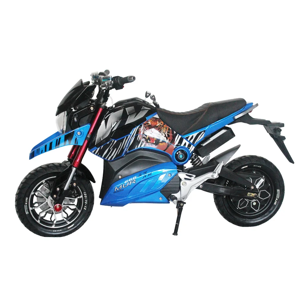 3000w Electric Pedal Motorcycle 12 Inch Low Price 72V 40Ah Electric Motorcycle Prices in China Long Range Electric Dirt Bike