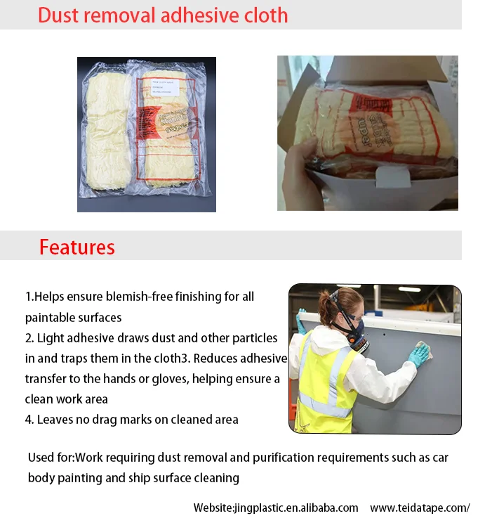 80*90cm Dust Wiping Cloth Chinese Manufacturers Effective Removing Dust Static Electricity Made Metal Nylon Ring Gasket Pattern