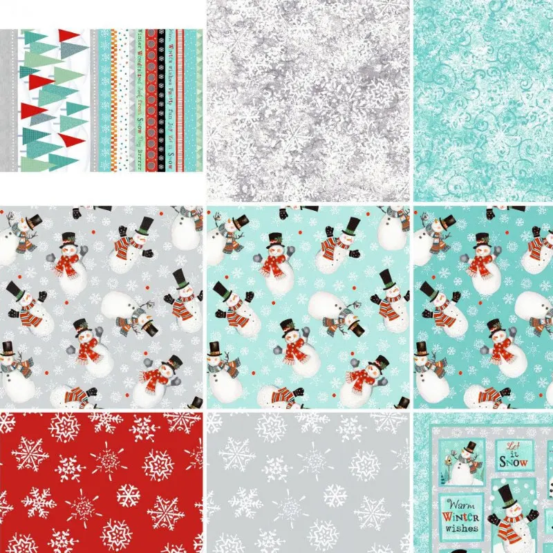 Fall custom designer waffle christmas grinch printed cartoon thick knit boutique four sided liverpool bullet fabric by the yard