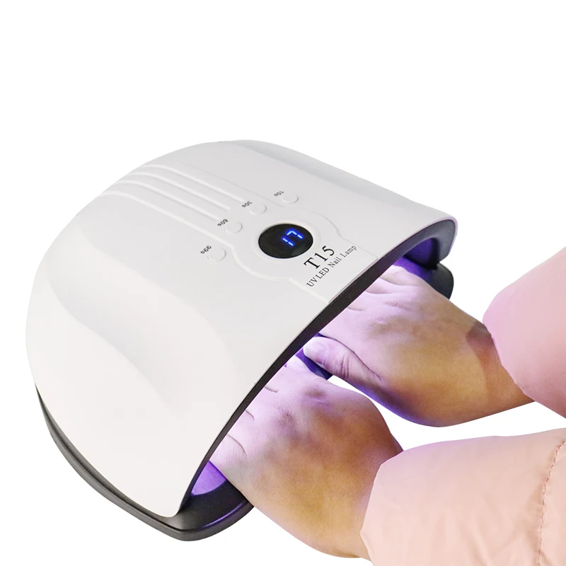 2022 Hot T15 54 Leds UV Nail Lamp 160w Nail Dryer Big Size Quick Dy All Polish Gels Manicure Tools  FD-359