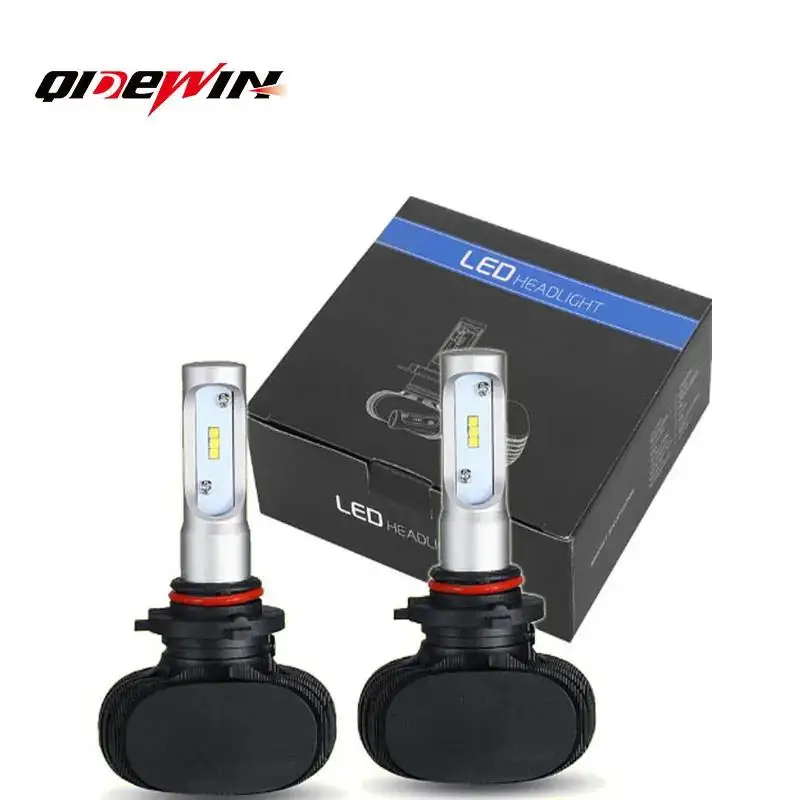 color box OEM private logo wholesale price car accessories S2 COB chip 12V 8000 LM car headlight bulb