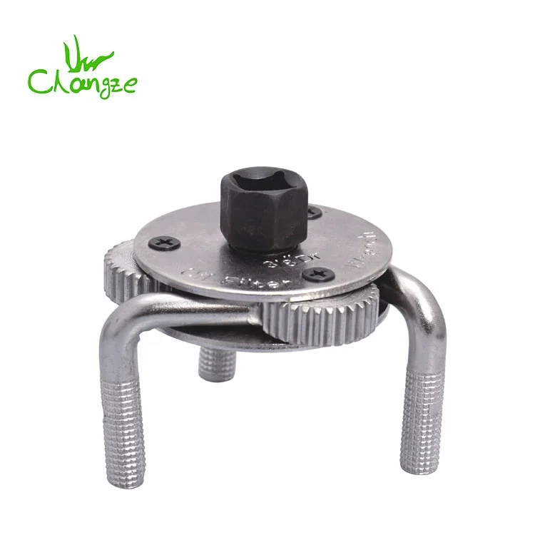 Sturdy and durable car repair hand tool 3 jaw oil filter wrench
