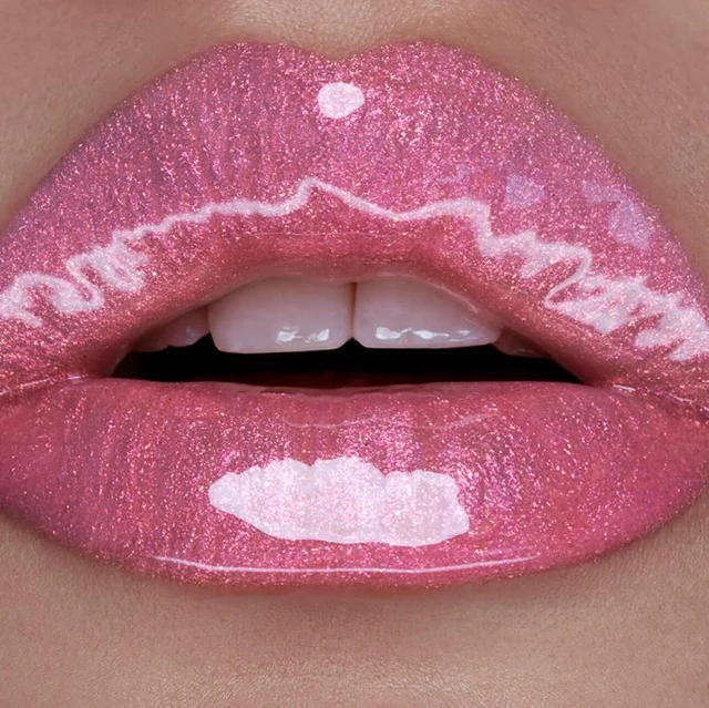 
Clear Shiny Private Label Lipgloss With Mirror and LED Light 