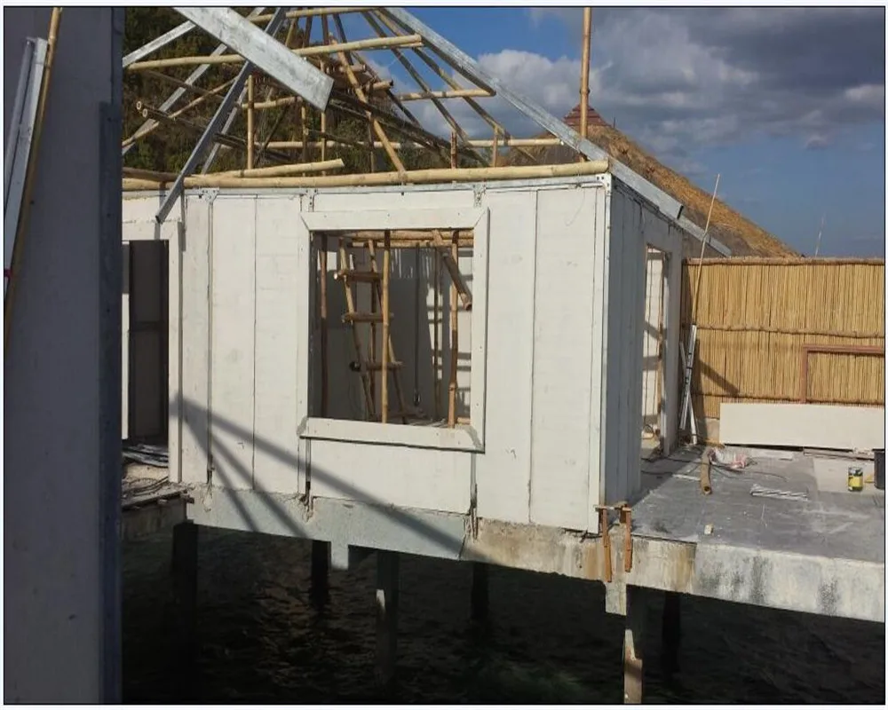 Sandwich Panel Material and House Use container house luxury