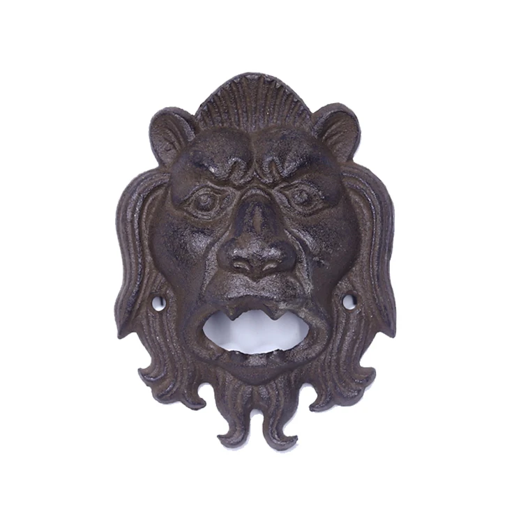 Manufacture Metal Lion Animal Theme Custom Bottle Opener for Room Bar