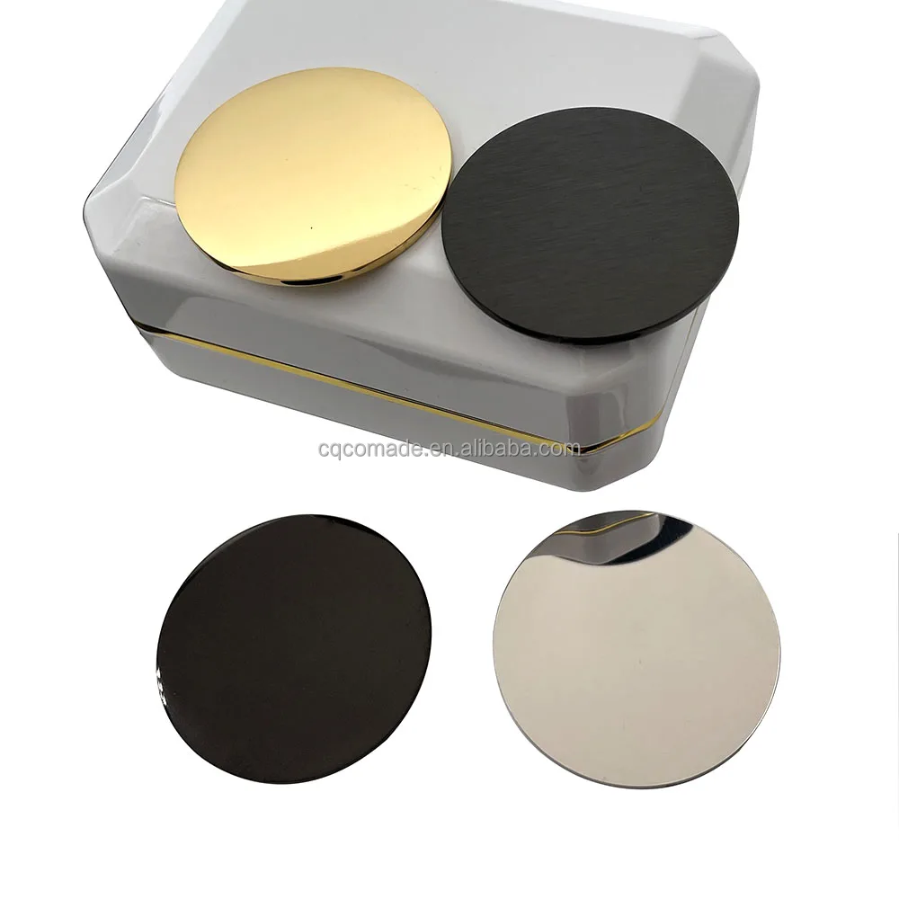 IN STOCK 40 mm Stainless Steel Coin Blanks Gold Silver Black Coin Metal Disc for Engraving