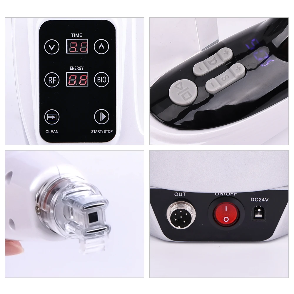 Needless Face Skin Needle-Free Hair Meso Acne Ems Rf Injector No-Needle  Injection Device Mesoterapia Machine Mesotherapy Gun
