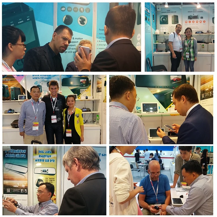 Factory New Model BSD E.I.S Front Rear 2 Channel 5.8G WiFi GPS Carplay Rearview Mirror Dashcam Drive Recorder Car Dash Camera