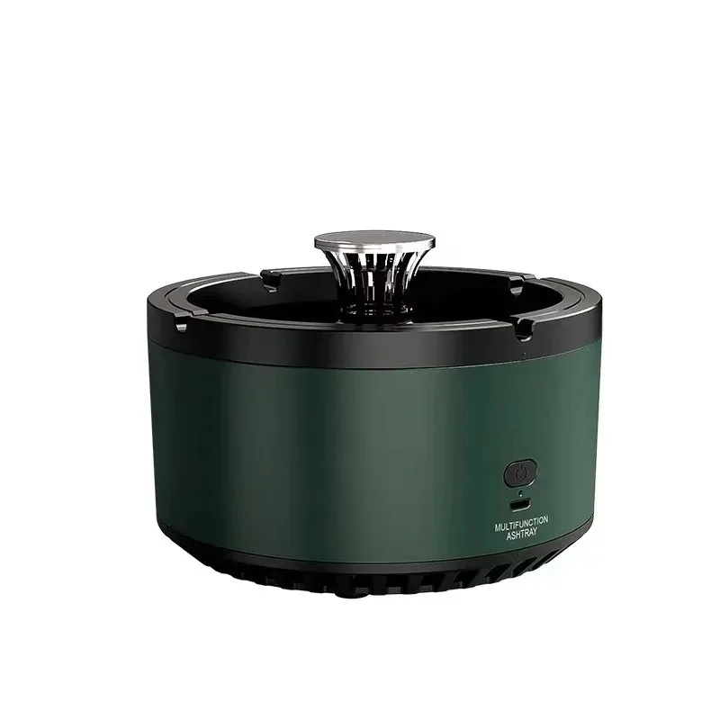 New Intelligent Charging Ashtray Air Purifier Multi-Function USB Charging To Remove Second-Hand Smoke Household Mini Desktop