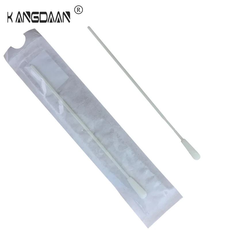 
Anterior Nares Swab (Oropharyngeal Flocked Swab)Flock disposable breakpoint oral laryngeal cell gene nasal nylon flocking 