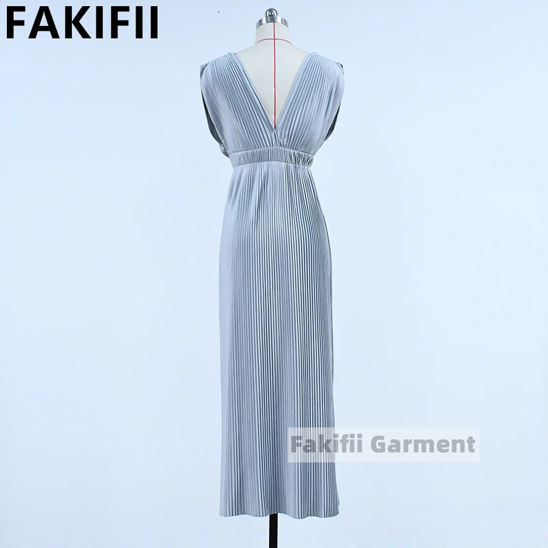 Promotional Product Favourable Price Polyester Custom Dresses Women Lady Elegant VM-22WD-487