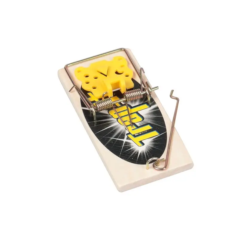 Customized Logo Wooden Mouse Trap Sensitive Mice Trap Small Rodent Trap For Pest Control