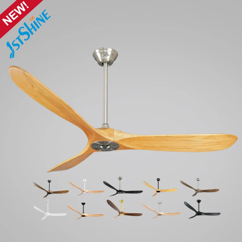 1stshine ceiling fan new fan design low voltage dc motor luxury wooden blades ceiling fan