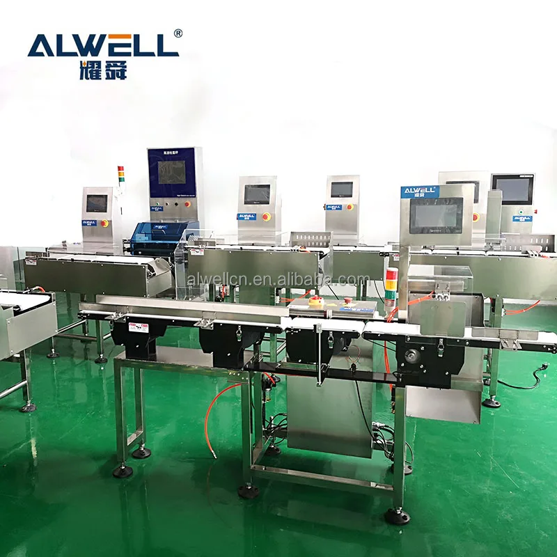 Automatic Cheap Metal Detectors Automatic Weight Checkweigher Checking Machine