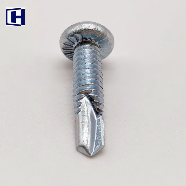 
Good quality galvanizing pan head torx self drilling screws tornillos DIN 7504 