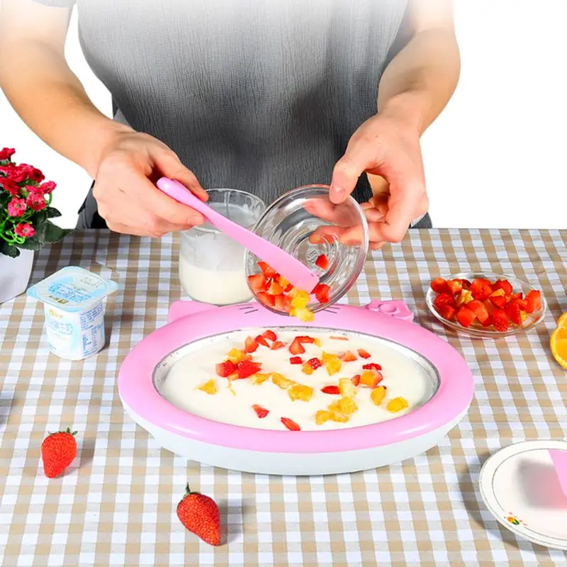 Yogurt Frying Machine Cartoon Home Mini Ice Cream Machine //