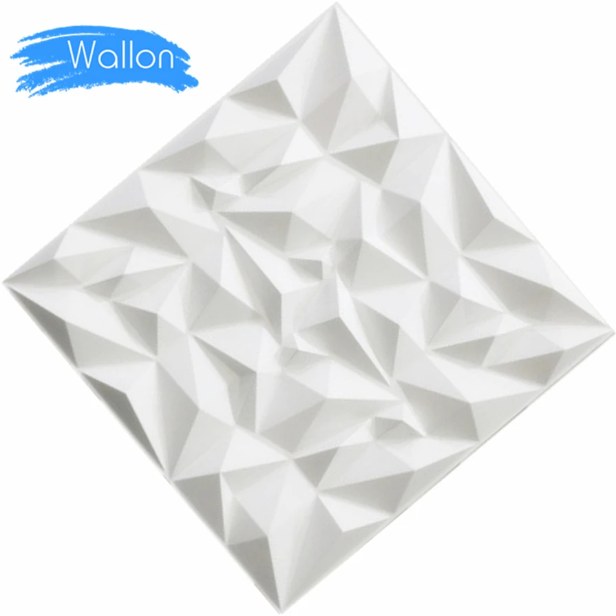 Interior House Decoration Modern Square Luxury 3D Panel Wall