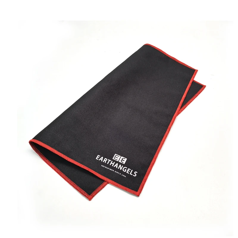 High Quality Silk Screen Printing Microfiber Eyeglasses Camera Watch Jewelry Polishing Cleaning Cloth