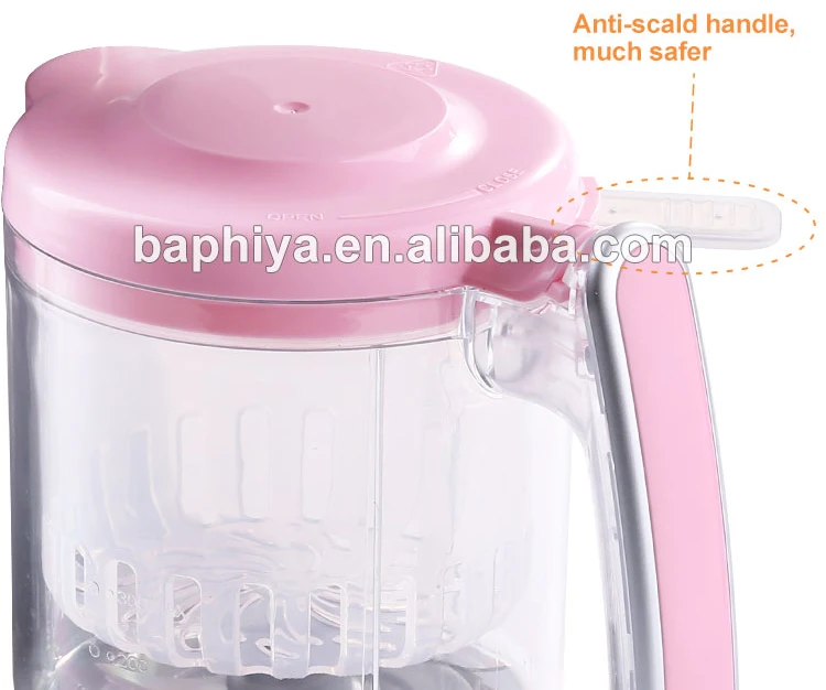 Mechanical baby food processor/ blender/Steamer