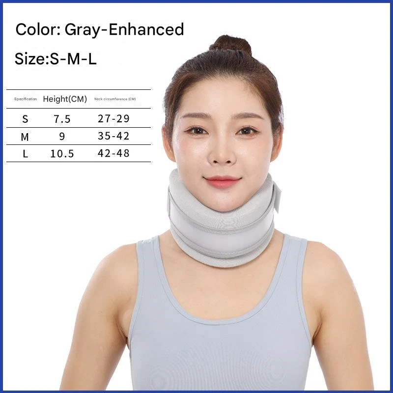 Neck brace neck collar anti-sponge artifact fixed support cervical traction