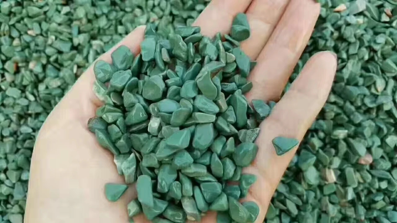 Natural Decorative Color Unpolished Pebble Gravel Paving Stone Indoor Outdoor Decor Ornamental for Garden Plant Railway Pathway