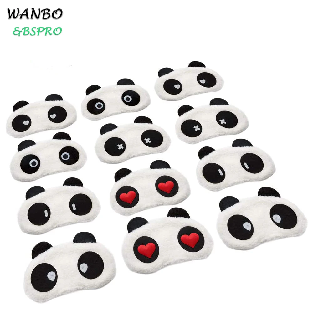 
BSpro #CHEM0307 cute panda sleeping eyemask for kids cute style plush soft type 