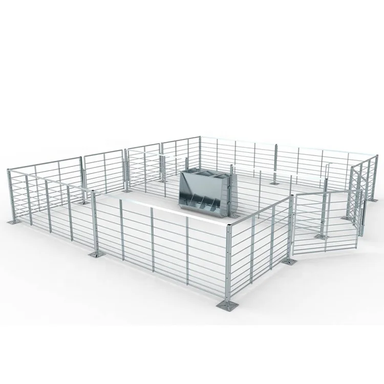 durable pig fattening crate pig fatten cage best sell pig farm equipment 2024 new product