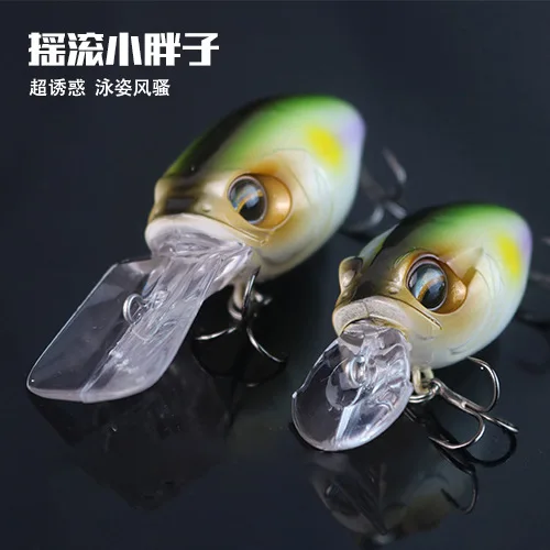 Manufacturers wholesale 8g/12g fat man Mino floating water lure fake bait