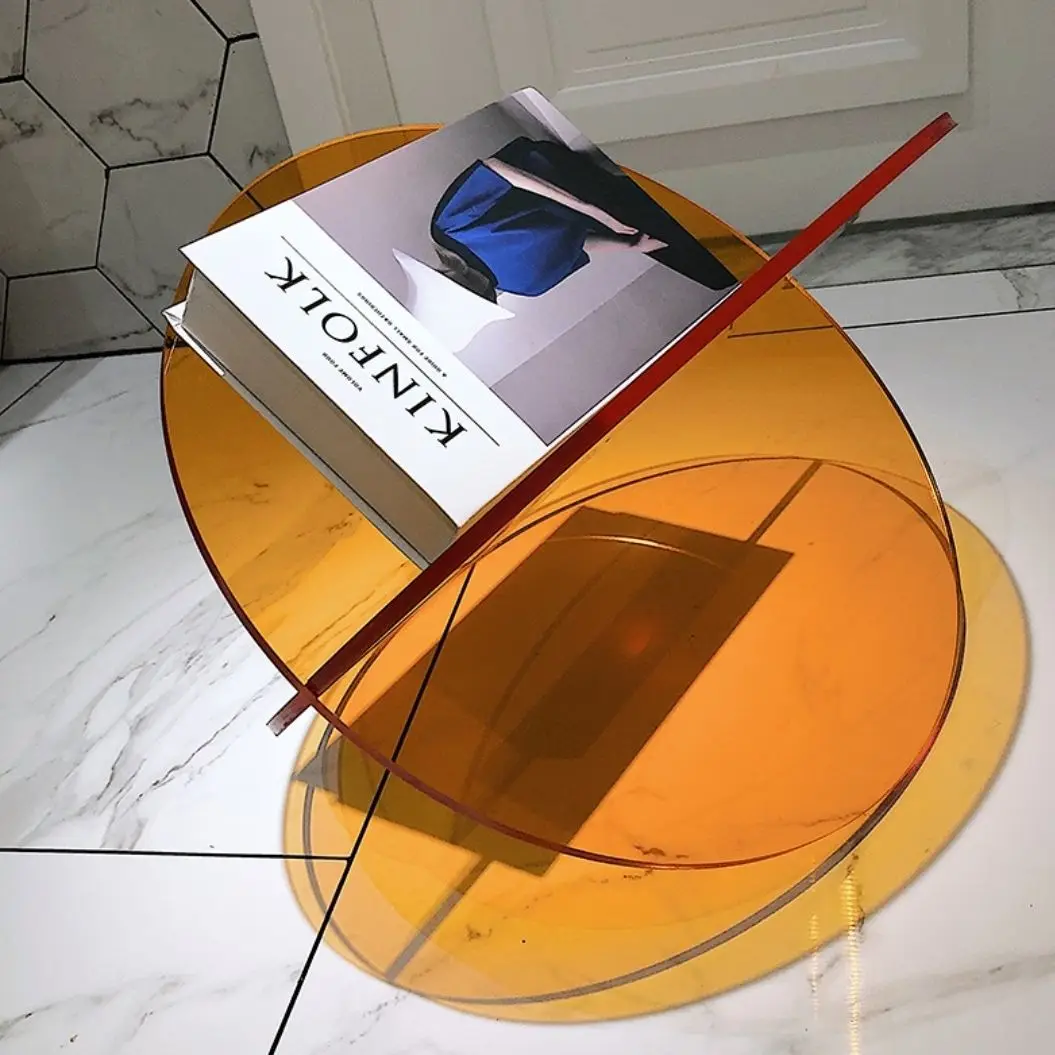 Modern style design plexiglass bookshelf home decorative clear organizer acrylic stand Display Racks For Home